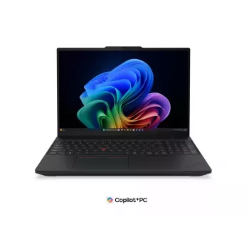 Lenovo ThinkPad T16 G5 Intel Sülearvuti - 16 inch WUXGA IPS Anti-Glare, Intel Core Ultra 7 355, 32GB LPDDR5X, 512GB SSD, Intel Graphics, Windows 11 Pro, Wi-Fi 7, Bluetooth 5.4, Must