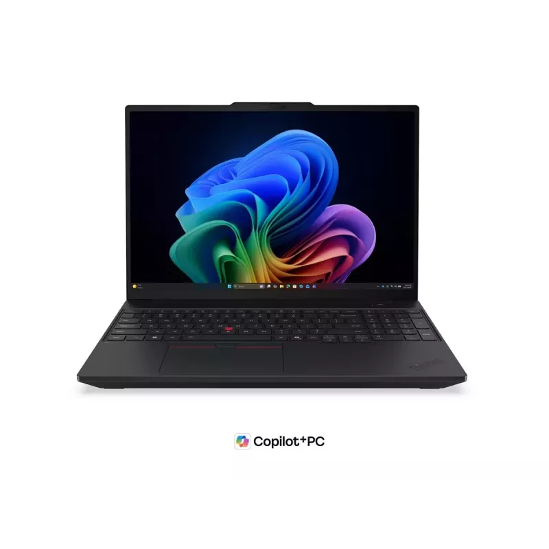 Lenovo ThinkPad T16 G5 Intel Sülearvuti - 16 inch WUXGA IPS Anti-Glare, Intel Core Ultra 7 355, 32GB LPDDR5X, 512GB SSD, Intel Graphics, Windows 11 Pro, Wi-Fi 7, Bluetooth 5.4, Must