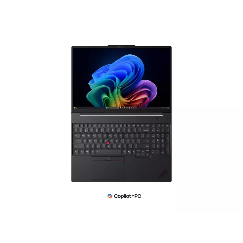 Lenovo ThinkPad T16 G5 Intel Sülearvuti - 16 inch WUXGA IPS Anti-Glare, Intel Core Ultra 7 355, 32GB LPDDR5X, 512GB SSD, Intel Graphics, Windows 11 Pro, Wi-Fi 7, Bluetooth 5.4, Must