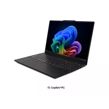 Lenovo ThinkPad T16 G5 Intel Sülearvuti - 16 inch WUXGA IPS Anti-Glare, Intel Core Ultra 7 355, 32GB LPDDR5X, 512GB SSD, Intel Graphics, Windows 11 Pro, Wi-Fi 7, Bluetooth 5.4, Must