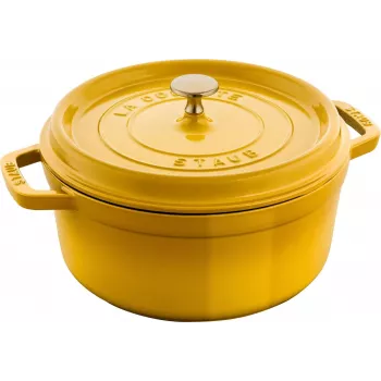 Staub La Cocotte 24 cm ümmargune malmpott, Citron, Malm (1011669)