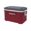 Igloo Latitude Cool Box 52 49L, punane