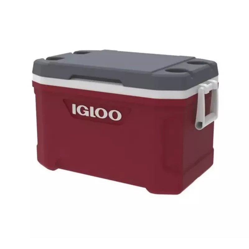 Igloo Latitude Cool Box 52 49L, punane