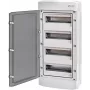 ETI ECH-48PT-S Plastikust lülitusseadmete korpus 48 moodulit 4x12M N+PE IP65 suitsuuksega valge 1500V DC