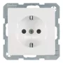 Berker 47236089 SCHUKO pistikupesa Berker Q.1 Polar White Velvet