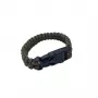 ORIGIN OUTDOORS Firesteel Bracelet - Paracord Survival Bracelet with Fire Starter, Whistle, and Striker - Black