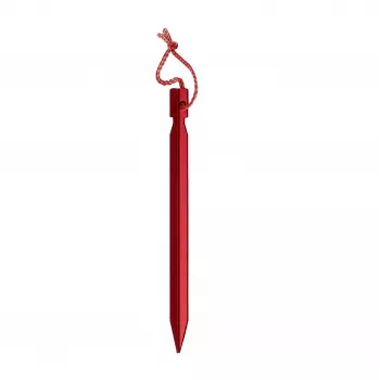 Basic Nature Telgipulgad 18 cm - Galvaneeritud teras, 10-pakk, konkspeaga, hõbedane