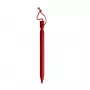 Basic Nature Telgipulgad 18 cm - Galvaneeritud teras, 10-pakk, konkspeaga, hõbedane