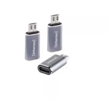Intenso USB-C to Micro-USB Adapter C480M, must, 480 Mbps