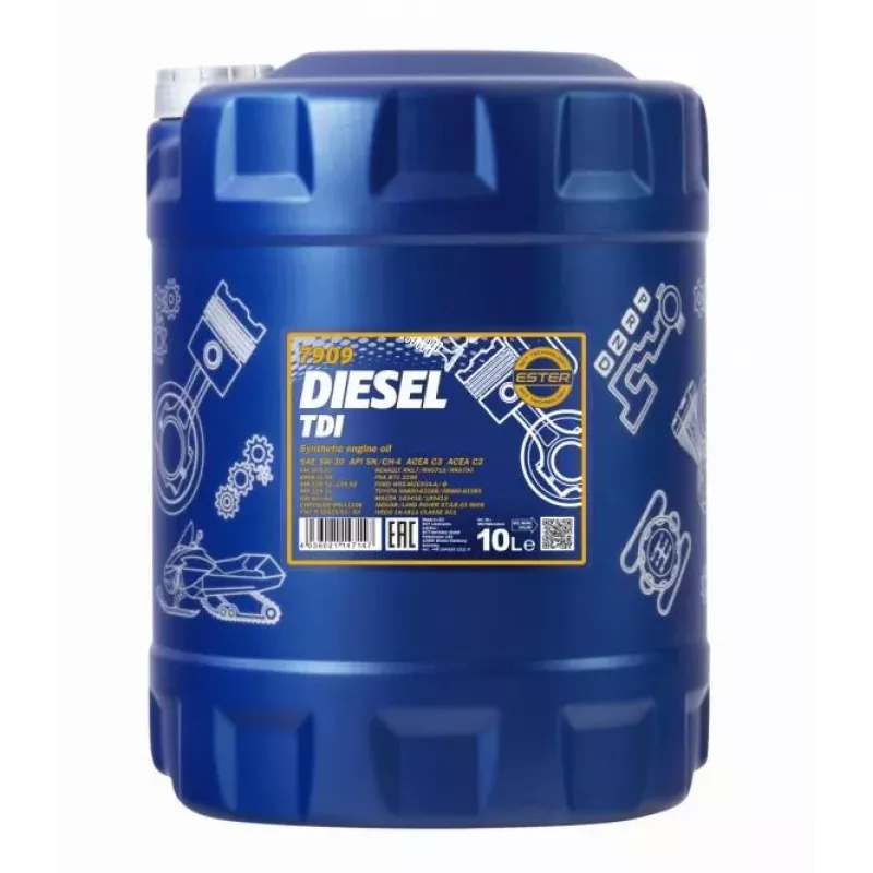Mannol Diesel TDI 5W-30 7909, 10L Täissünteetiline Mootoriõli