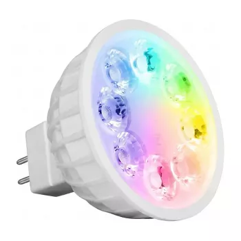 MIBOXER FUT104 LED Retrofit GX5.3 4W RGB+WW pirn RF ja Wi-Fi-ga