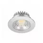 SYNERGY21 Synergy 21 LED süvistatav laevalgusti Helios hõbedane - ümmargune - soe valge
