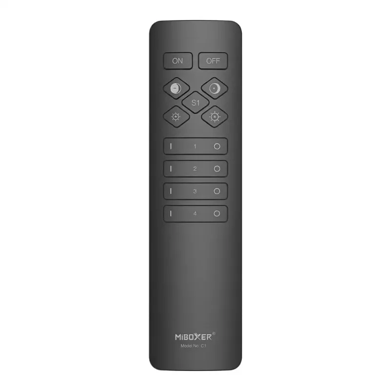 MIBOXER C1-B 2.4GHz 4-tsooniline kahe valge (CCT) LED-pult