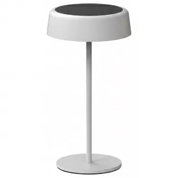 SYNERGY21 LED laualamp SOLAR/laetav aku, välikasutuseks IP54, puutetundlik lüliti hämardusega, valge (S21-LED-JT240020)