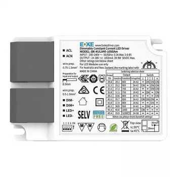 SYNERGY21 LED-valgustuspaneel 620x620 standardtoiteallikaga 35W PRO V4 0-10V DIM BOKE (BK-KUL040-1050Am)