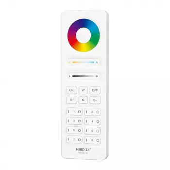 Miboxer Synergy 21 LED-pult 2,4 GHz 8-tsooniline RGB+CCT Valge (C8-W)