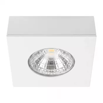 SYNERGY21 Helios LED süvistatav laevalgusti ruudukujuline valge koos pinnakinnitusraamiga (S21-LED-ME016)