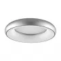 SYNERGY21 LED ümmargune laelamp Donut soe valge hõbedane 35W