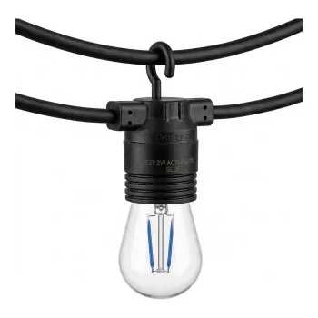 SYNERGY21 LED Retrofit E27 S14 Sinine 2W Festoonvalgustitele