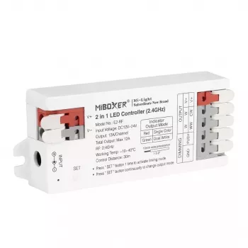 MIBOXER LED-kontroller E-Series 2in1 Single Color / Dual White (CCT) 2.4GHz RF E2-RF