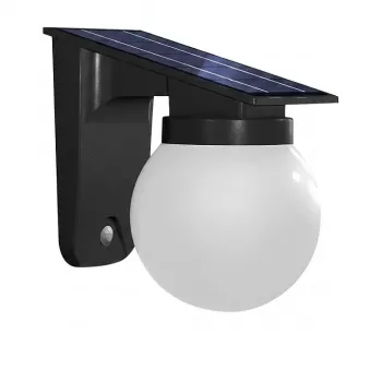 SYNERGY21 Synergy 21 LED seinavalgusti laetava akuga päikeselamp - Ball Milky -