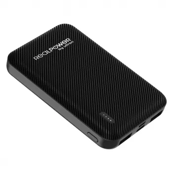 RealPower PB-5000 SE Power Bank 5000 mAh Lithium Polymer Must