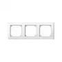 MERTEN 3-kohaline raamikate Polar White 22,3 x 8,1 cm