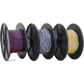 EFB-Elektronik YV Paigalduskaabel 2x0,6/1,1 mm Valge/Roheline 100 m Rull