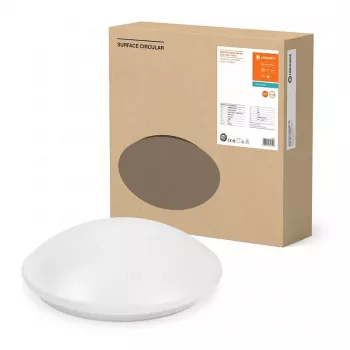 OSRAM SURFACE CIRCULAR 400 24W 840 IP44 LED Seina-/Laelamp 4000K 1920lm