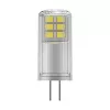 OSRAM LED PIN 12V P 2.2W 827 Clear G4 12V Madalpinge LED-lamp pistikupesaga