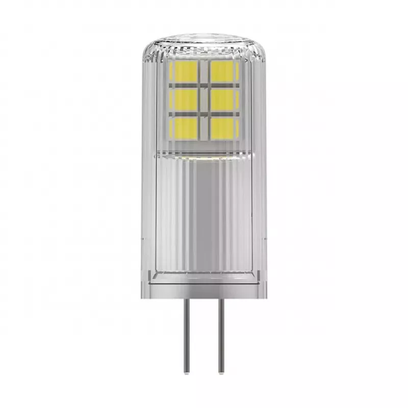 OSRAM LED PIN 12V P 2.2W 827 Clear G4 12V Madalpinge LED-lamp pistikupesaga