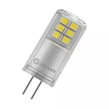 OSRAM LED PIN 12V P 2.2W 827 Clear G4 12V Madalpinge LED-lamp pistikupesaga