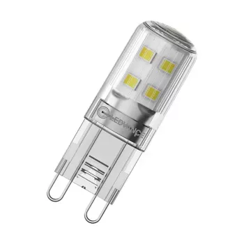 OSRAM LED PIN G9 P 1.9W 827 Clear G9 LED-lamp koos retrohoidikuga
