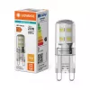 OSRAM LED PIN G9 P 1.9W 827 Clear G9 LED-lamp koos retrohoidikuga