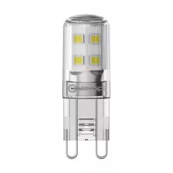 OSRAM LED PIN G9 P 1.9W 827 Clear G9 LED-lamp koos retrohoidikuga