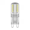 OSRAM LED PIN G9 2.6W 827 Clear G9 LED-lamp koos retro-pistikupesaga