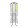 OSRAM LED PIN G9 2.6W 827 Clear G9 LED-lamp koos retro-pistikupesaga