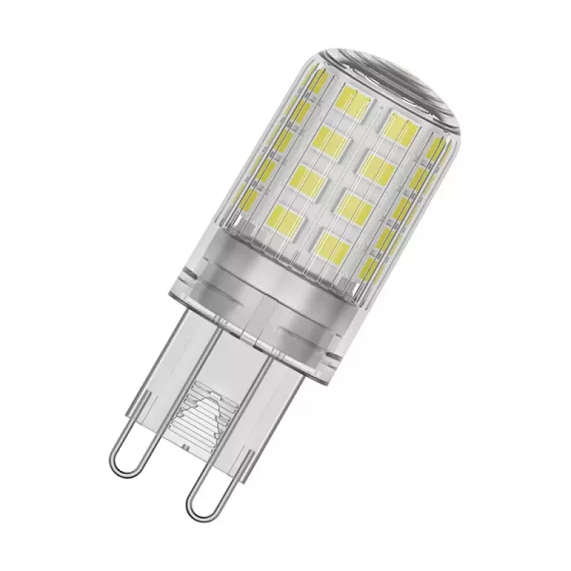 Osram LED PIN G9 P 4.2W 827 Clear G9 LED-lamp koos retrofit-pistikupesaga