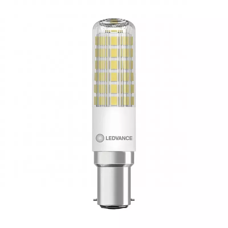 OSRAM LED SPECIAL T 6.5W 827 Clear B15d Torukujuline LED-lamp, 806 lm, 2700 K, soe valge, mittehämardatav, 2-pakk