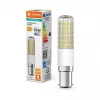 OSRAM LED SPECIAL T 6.5W 827 Clear B15d Torukujuline LED-lamp, 806 lm, 2700 K, soe valge, mittehämardatav, 2-pakk