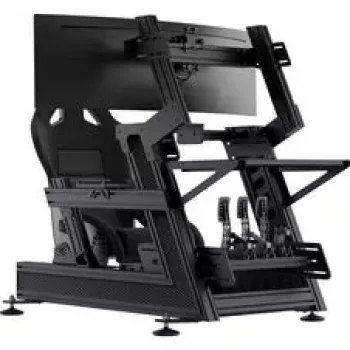 TrackTime Series One Universal PC Shelf - Matte Black