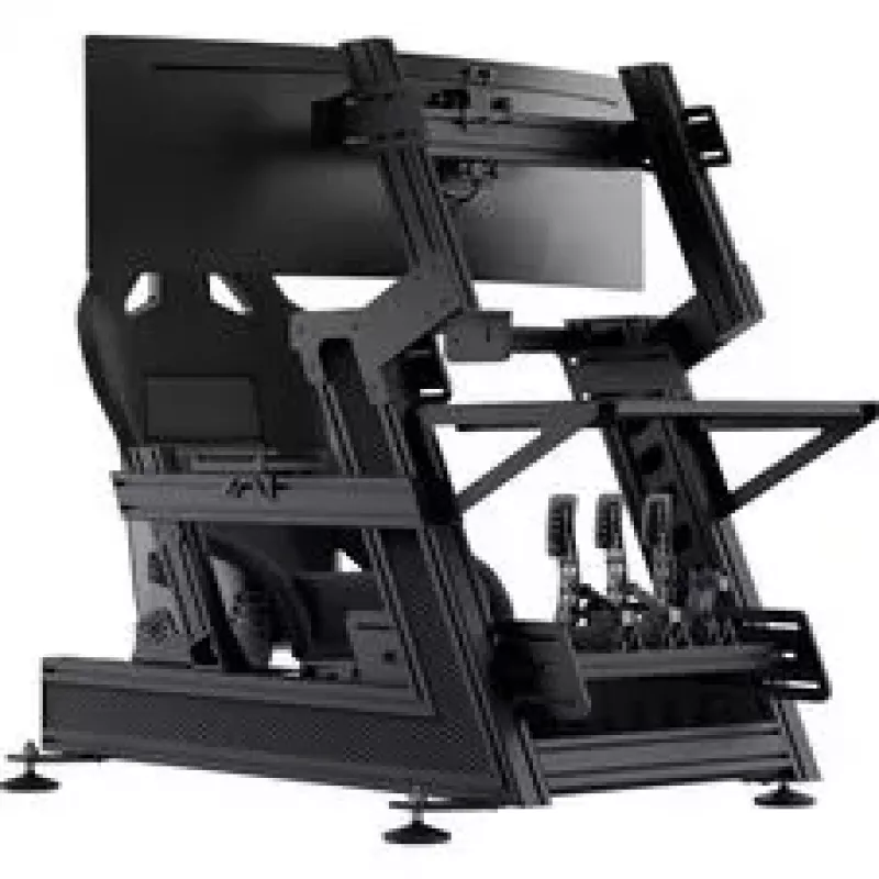 TrackTime Series One Universal PC Shelf - Matte Black