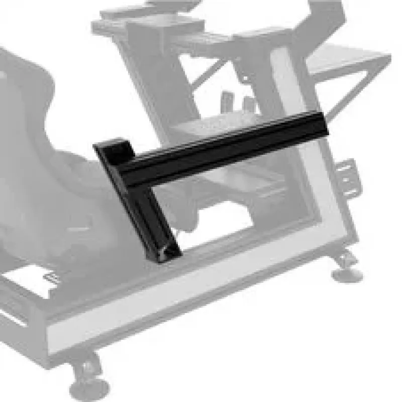 TrackTime Series One Side Mount - CNC töödeldud anodeeritud alumiinium - must