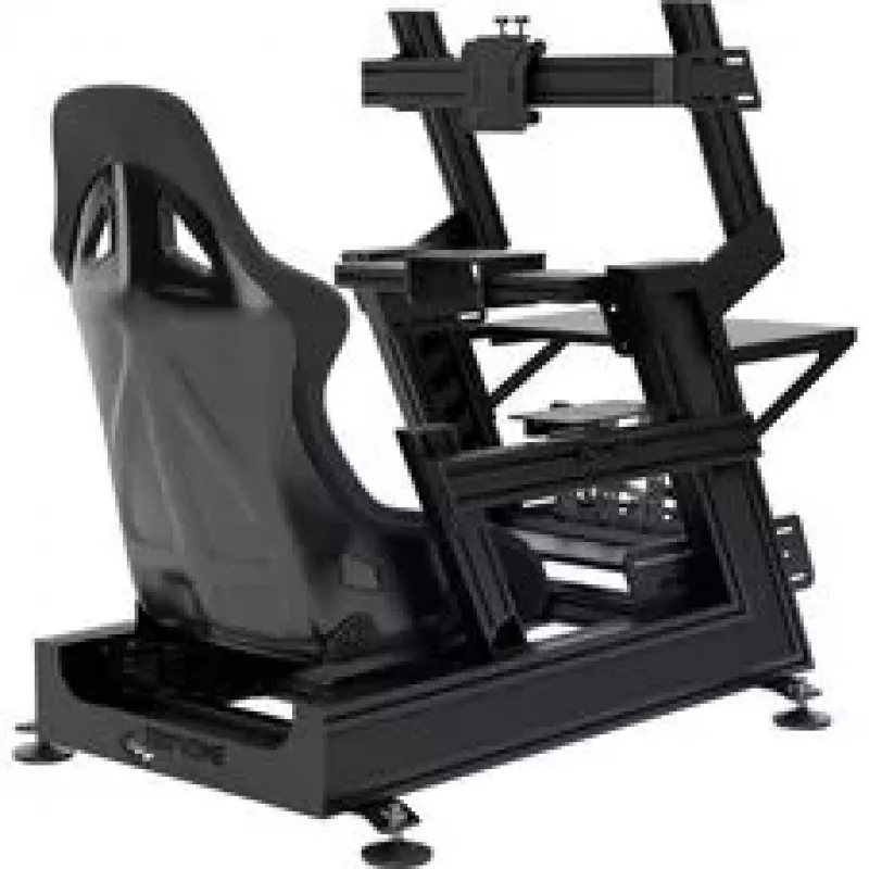 TrackTime Series One Side Mount - CNC töödeldud anodeeritud alumiinium - must