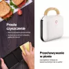 Lauben 3-in-1 900W Sandwich Maker - Must/Hõbe