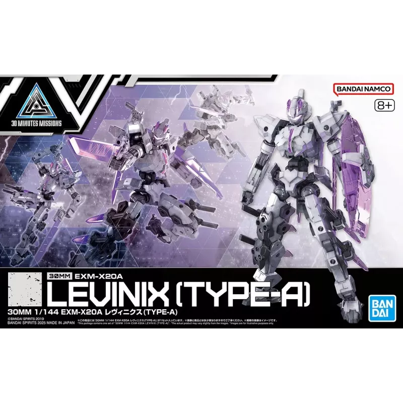 30MM 1/144 EXM-X20B Levinix (Type-A) Plastikmudelikomplekt