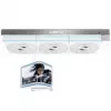 Lian Li HydroShift II OLED Curved 360 UNI FAN P28 AIO Liquid Cooler, 360 mm, OLED Display, P28 Fans - White