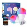 LEPRO B2-2 E27 Wi-Fi LED-pirn, 1100 lm, 2-pakk