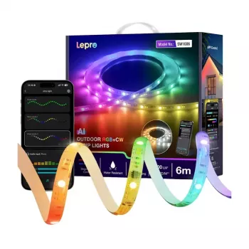LEPRO SW1-6 RGB nutikas LED-riba, 6 m