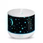 RIO DHNT-EU/1.4 Dream Time Ultraheli Aroomi Difuusor, Niisutaja ja Öövalgus, 120 ml, 7-värviline LED